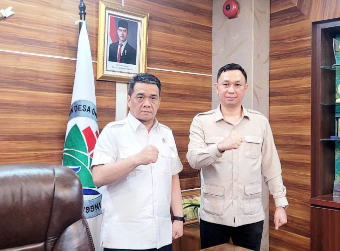 Herol Vresly Kaawoan Gelar Pertemuan Strategis Dengan Ariza Patria