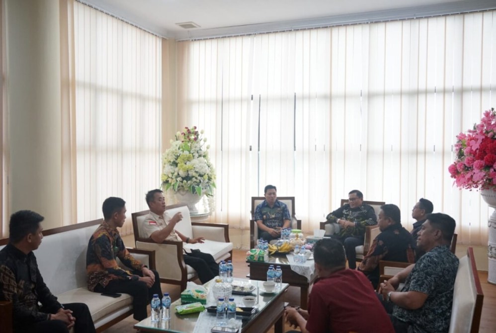 Di Bolmong Kemenkum Sulut Bahas Program Layanan Hukum Saat Kunker