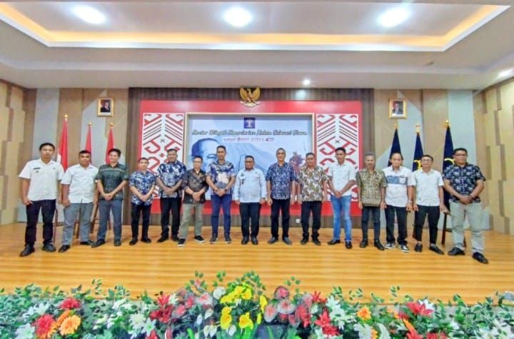 Kapitalaung, Lurah hingga Camat Kabupaten Sangihe Ikuti Sosialisasi Hukum di Kemenkum Sulut