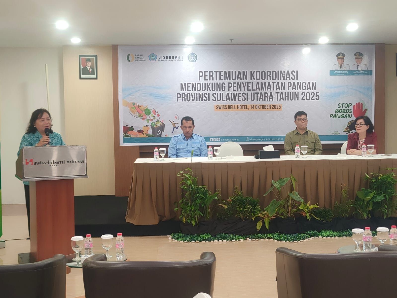 Dishanpan Sulut Sosialisasikan Gerakan Selamatkan Pangan