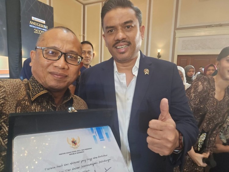 Beri Dukungan Pemberdayaan Usaha Mikro, BSG Dapat Apresiasi Menteri UMKM