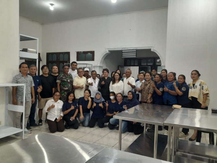 Fokus Program MBG, SPPG Bitung Tengah Serap 50 Orang Pekerja