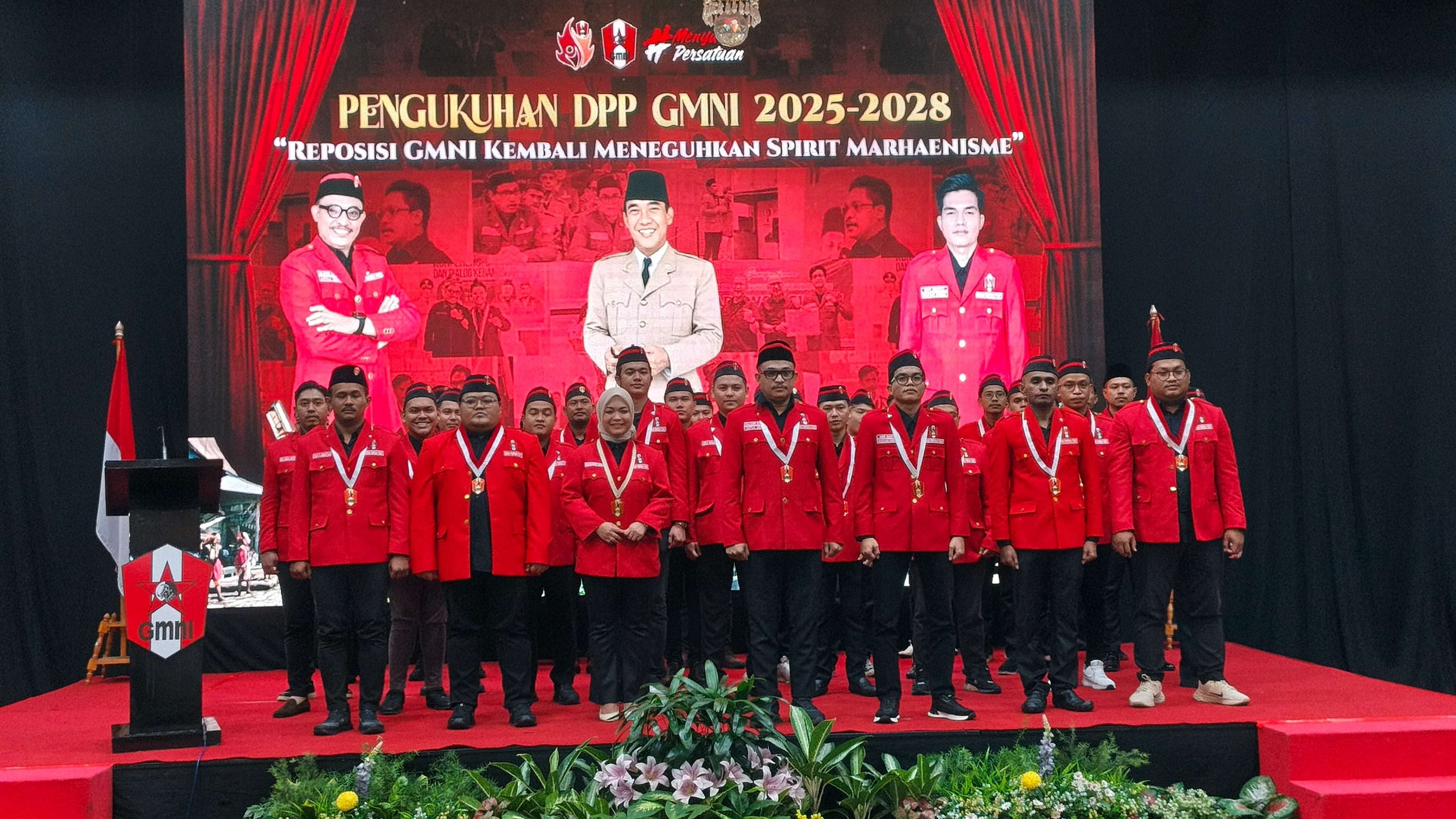 Squad Wisma Trisakti DPP GMNI Periode 2025 Sampai 2028 Dikukuhkan