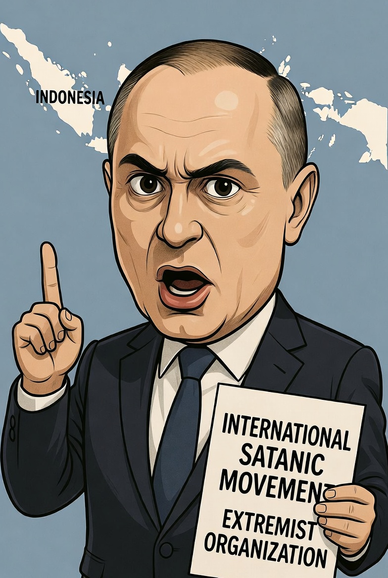 Rusia Cap Gerakan Satanisme Internasional sebagai organisasi ekstrimis, Indonesia?