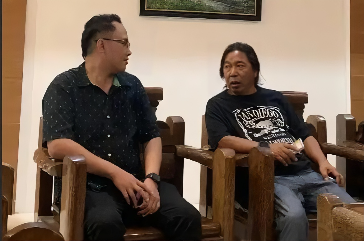 Hadiri Undangan Diskusi James Sumendap, GMNI Manado Jaga Solidaritas dengan Alumni