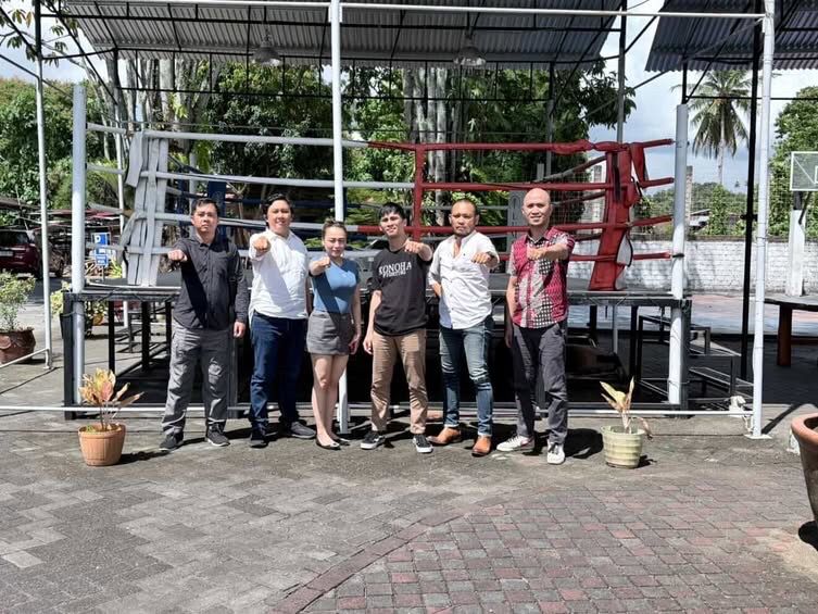 Tancap Gas! Fischer Mangundap Pimpin Rapat Perdana Muay Thai Tomohon